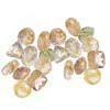 Originated from the mines in Brazil Fine Luster Commercial Grade mix shapes Cabochon Rutilated Quartz Lot